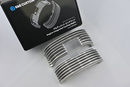 K&E CUSTOM 「アルティメット」 エンジン一体型冷却ビッグフィン  Engine-integrated Cooling bigfin for ALL SR400/SR500