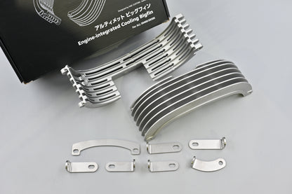 K&E CUSTOM 「アルティメット」 エンジン一体型冷却ビッグフィン  Engine-integrated Cooling bigfin for ALL SR400/SR500