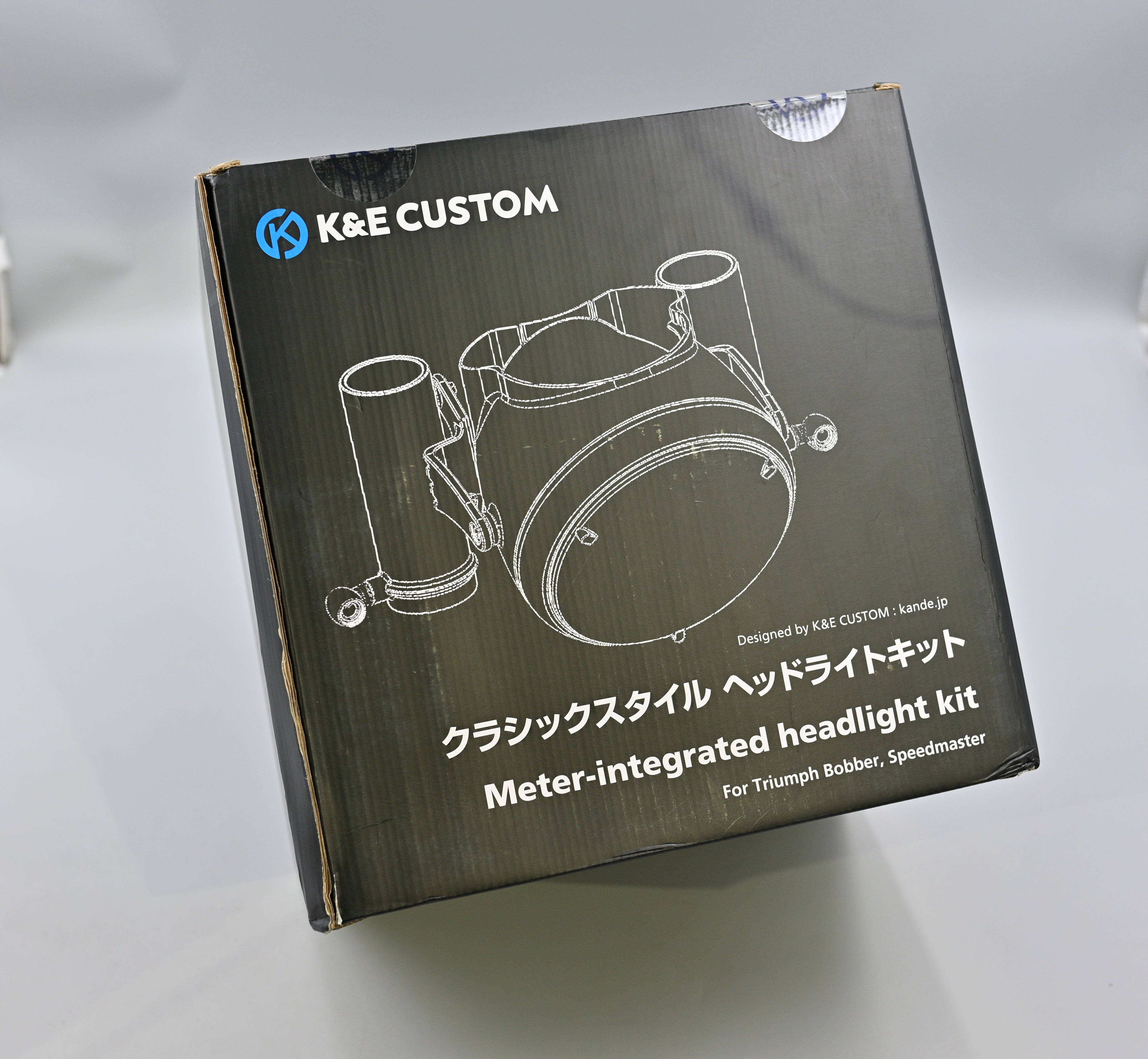 絶版品　CHIC DESIGN CIBIE クラシックヘッドライト メーターイン シビエクラシックライト メーターイン SR400 シックデザイン - メルカリ