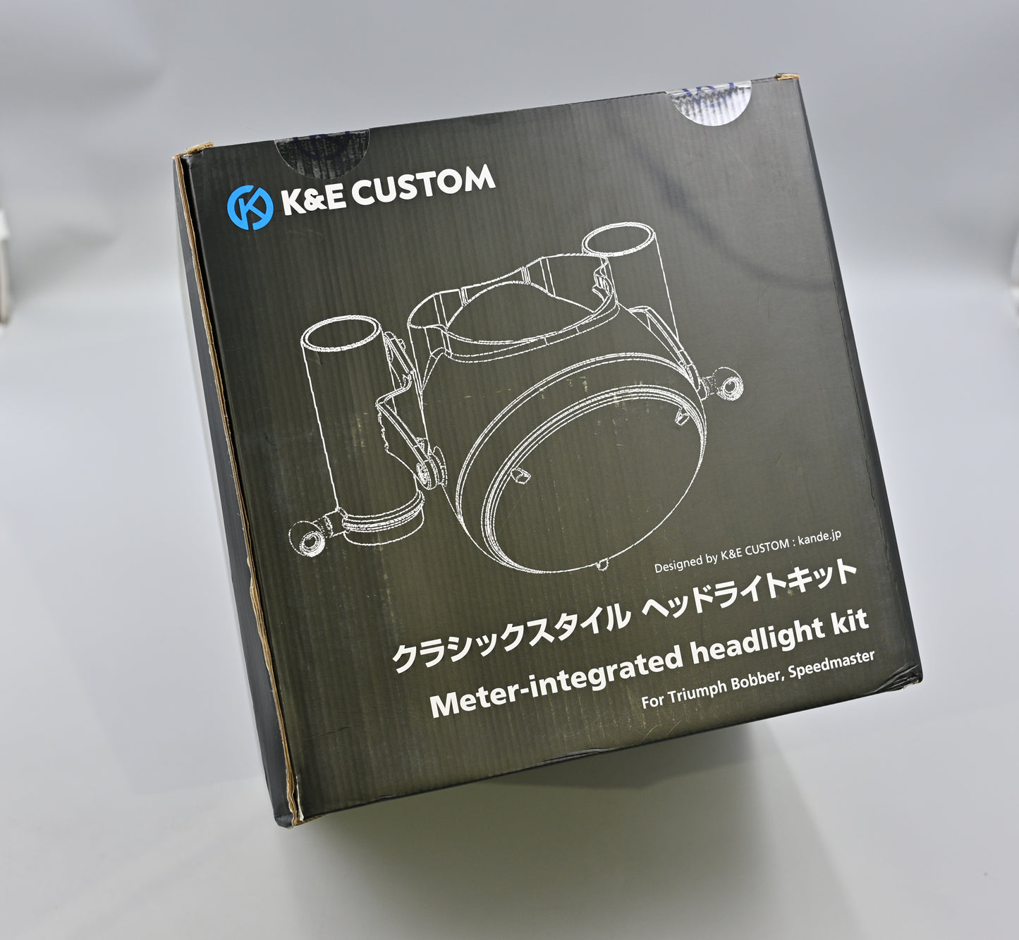 クラシックスタイル ヘッドライトメーター一体化キット METER-INTEGRATED HEADLIGHT KIT for Ttriumph Bonneville Bobber/Speedmaster