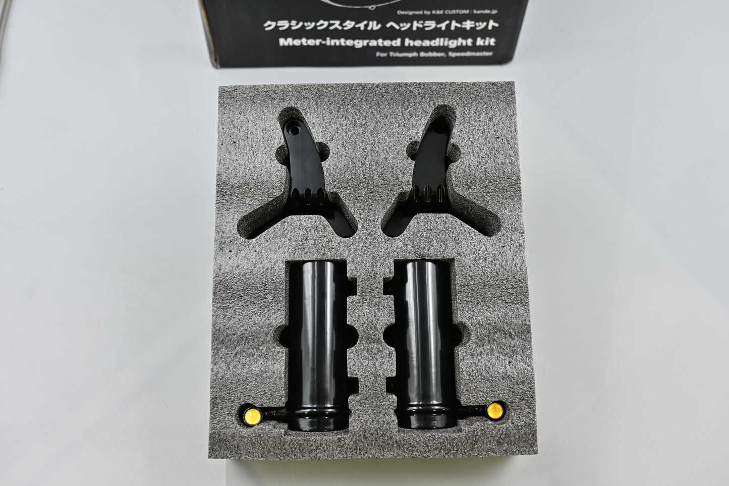 クラシックスタイル ヘッドライトメーター一体化キット METER-INTEGRATED HEADLIGHT KIT for Ttriumph Bonneville Bobber/Speedmaster