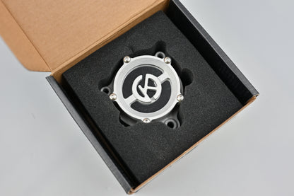 K&E CUSTOM スケルトンⅡオイルフィルターカバー SKELETON OILFILTER COVER for All SR400/SR500