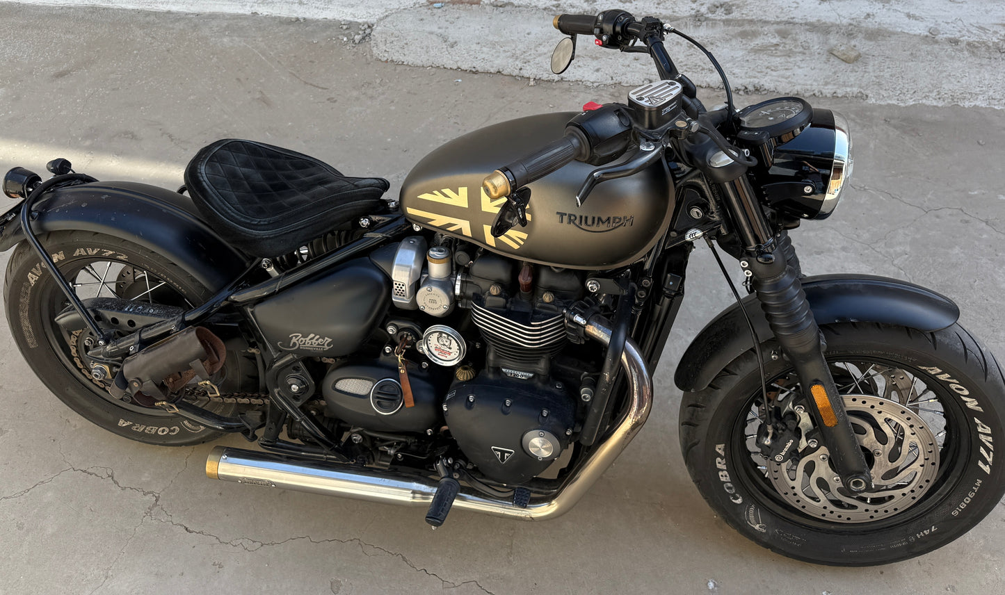 クラシックスタイル ヘッドライトメーター一体化キット METER-INTEGRATED HEADLIGHT KIT for Ttriumph Bonneville Bobber/Speedmaster